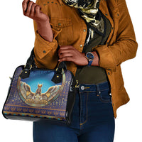 Egyptian Goddess Isis Shoulder Handbag Ancient Mythology Winged Queen