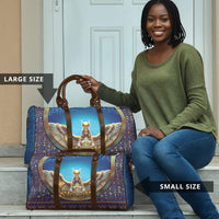 Egyptian Goddess Isis Travel Bag Ancient Mythology Winged Queen