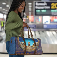 Egyptian Goddess Isis Travel Bag Ancient Mythology Winged Queen