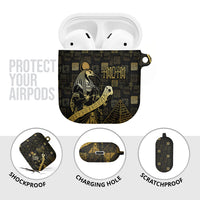 Egyptian God Thoth AirPods Case Ancient Mythology Ibis Wisdom Hieroglyphic