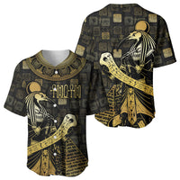Egyptian God Thoth Baseball Jersey Ancient Mythology Ibis Wisdom Hieroglyphic