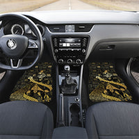 Egyptian God Thoth Car Mats Ancient Mythology Ibis Wisdom Hieroglyphic