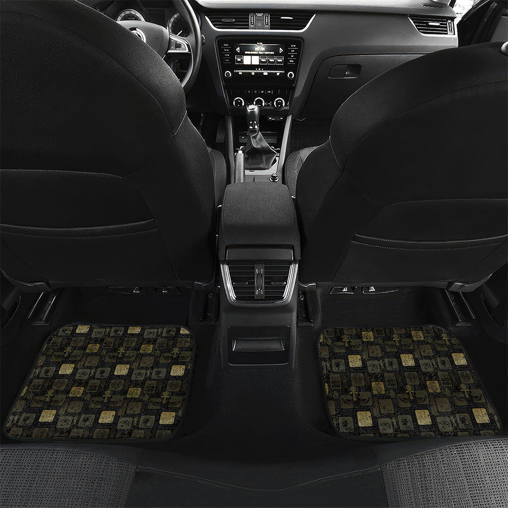 Egyptian God Thoth Car Mats Ancient Mythology Ibis Wisdom Hieroglyphic