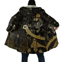 Egyptian God Thoth Cloak Ancient Mythology Ibis Wisdom Hieroglyphic