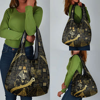 Egyptian God Thoth Grocery Bag Ancient Mythology Ibis Wisdom Hieroglyphic