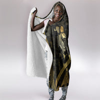Egyptian God Thoth Hooded Blanket Ancient Mythology Ibis Wisdom Hieroglyphic