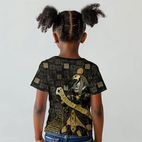 Egyptian God Thoth Kid T shirt Ancient Mythology Ibis Wisdom Hieroglyphic