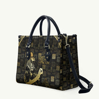 Egyptian God Thoth Leather Bag Ancient Mythology Ibis Wisdom Hieroglyphic