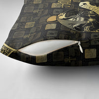 Egyptian God Thoth Pillow Cover Ancient Mythology Ibis Wisdom Hieroglyphic