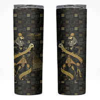 Egyptian God Thoth Skinny Tumbler Ancient Mythology Ibis Wisdom Hieroglyphic