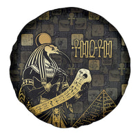 Egyptian God Thoth Spare Tire Cover Ancient Mythology Ibis Wisdom Hieroglyphic