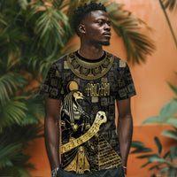 Egyptian God Thoth T shirt Ancient Mythology Ibis Wisdom Hieroglyphic