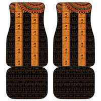 Egyptian God Horus Car Mats Ancient Mythology Falcon Hieroglyphic Patterns