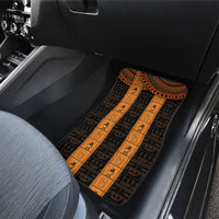 Egyptian God Horus Car Mats Ancient Mythology Falcon Hieroglyphic Patterns