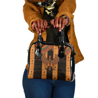 Egyptian God Horus Shoulder Handbag Ancient Mythology Falcon Hieroglyphic Patterns