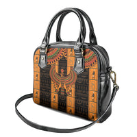 Egyptian God Horus Shoulder Handbag Ancient Mythology Falcon Hieroglyphic Patterns