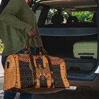 Egyptian God Horus Travel Bag Ancient Mythology Falcon Hieroglyphic Patterns