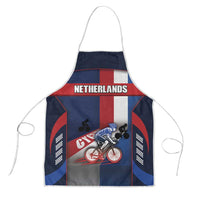 Netherlands Cycling Apron Sporty Style Navy - Wonder Print Shop