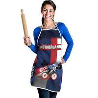 Netherlands Cycling Apron Sporty Style Navy - Wonder Print Shop