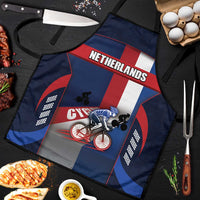 Netherlands Cycling Apron Sporty Style Navy - Wonder Print Shop