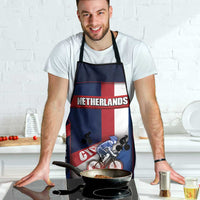 Netherlands Cycling Apron Sporty Style Navy - Wonder Print Shop