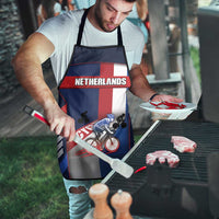 Netherlands Cycling Apron Sporty Style Navy - Wonder Print Shop