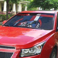 Netherlands Cycling Auto Sun Shade Sporty Style Navy - Wonder Print Shop