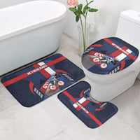 Netherlands Cycling Bathroom Set Sporty Style Navy - Wonder Print Shop