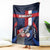 Netherlands Cycling Blanket Sporty Style Navy - Wonder Print Shop