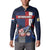 Personalized Netherlands Cycling Button Sweatshirt Sporty Style Navy - Wonder Print Shop
