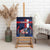 Netherlands Cycling Canvas Wall Art Sporty Style Navy - Wonder Print Shop