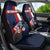 Netherlands Cycling Car Seat Cover Sporty Style Navy - Wonder Print Shop