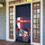 Personalized Netherlands Cycling Door Cover Sporty Style Navy - Wonder Print Shop