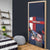 Personalized Netherlands Cycling Door Cover Sporty Style Navy - Wonder Print Shop