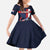 Personalized Netherlands Cycling Family Matching Off The Shoulder Long Sleeve Dress and Hawaiian Shirt Sporty Style Navy - Wonder Print Shop