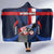 Netherlands Cycling Hooded Blanket Sporty Style Navy - Wonder Print Shop
