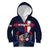Personalized Netherlands Cycling Kid Hoodie Sporty Style Navy - Wonder Print Shop