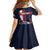 Personalized Netherlands Cycling Kid Short Sleeve Dress Sporty Style Navy - Wonder Print Shop