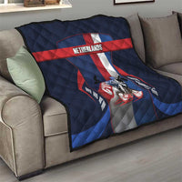 Netherlands Cycling Quilt Sporty Style Navy - Wonder Print Shop