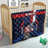 Netherlands Cycling Quilt Sporty Style Navy - Wonder Print Shop