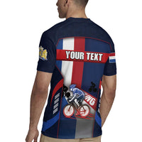 Personalized Netherlands Cycling Rugby Jersey Sporty Style Navy - Wonder Print Shop