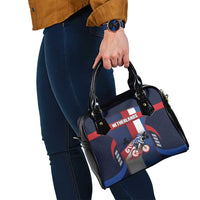 Netherlands Cycling Shoulder Handbag Sporty Style Navy - Wonder Print Shop