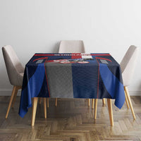 Netherlands Cycling Tablecloth Sporty Style Navy - Wonder Print Shop