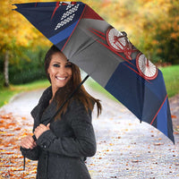 Netherlands Cycling Umbrella Sporty Style Navy - Wonder Print Shop
