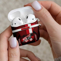 Denmark Cycling AirPods Case Sporty Style Red - Wonder Print Shop