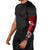 Personalized Denmark Cycling Arm Sleeves Sporty Style Red - Wonder Print Shop