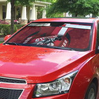 Denmark Cycling Auto Sun Shade Sporty Style Red - Wonder Print Shop