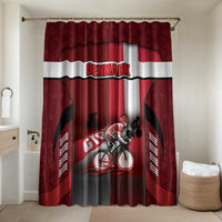Denmark Cycling Bathroom Set Sporty Style Red - Wonder Print Shop