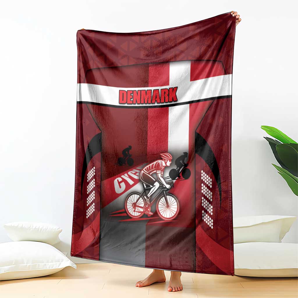 Denmark Cycling Blanket Sporty Style Red - Wonder Print Shop
