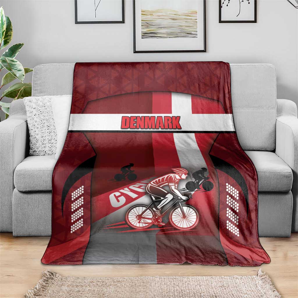 Denmark Cycling Blanket Sporty Style Red - Wonder Print Shop